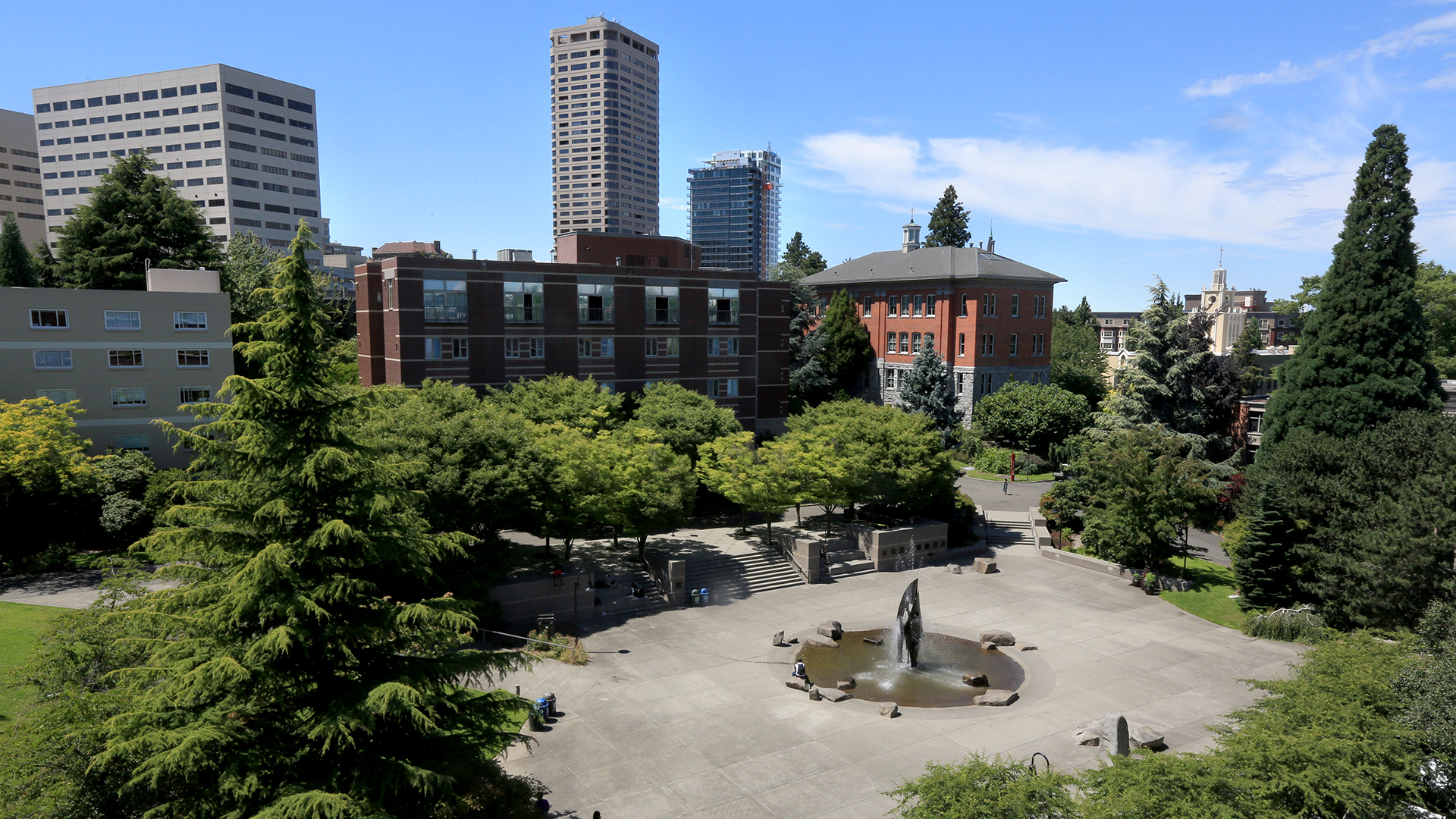 June 27th, 2016- A view of The Quad at Seattle University.